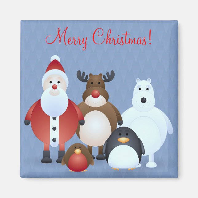 Merry Christmas Magnet (Front)