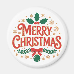 Merry Christmas Magnet