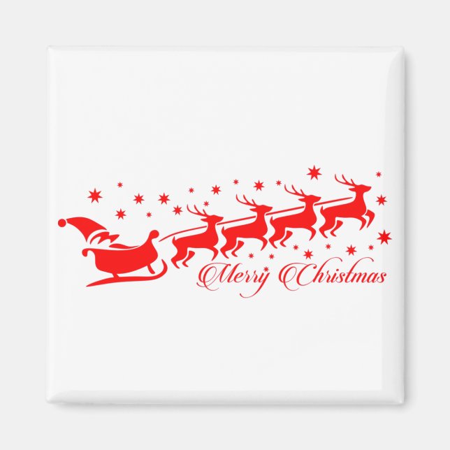 Merry Christmas Magnet (Front)