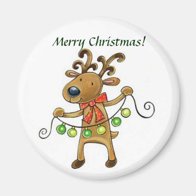 Merry Christmas! Magnet (Front)