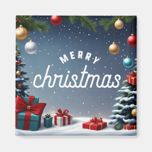 MERRY CHRISTMAS MAGNET