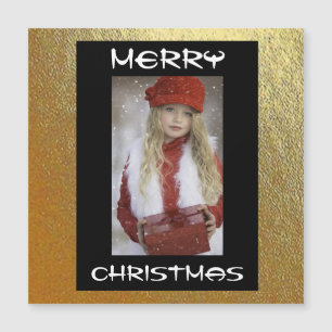 Merry Christmas Magnet Card