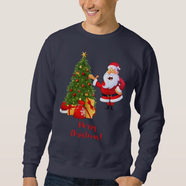 Merry Christmas Men's Sweatshirts (Front)
