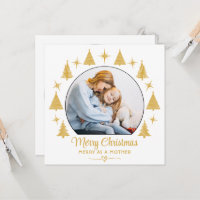 Merry Christmas Merry As A Mother White Gold Photo