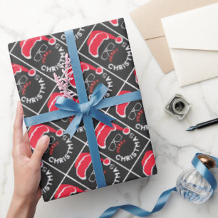 Merry Christmas, Merry & Bright Wrapping Paper