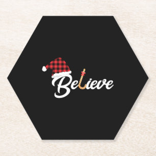 Merry Christmas Merry Christmas Merry Christmas Paper Coaster