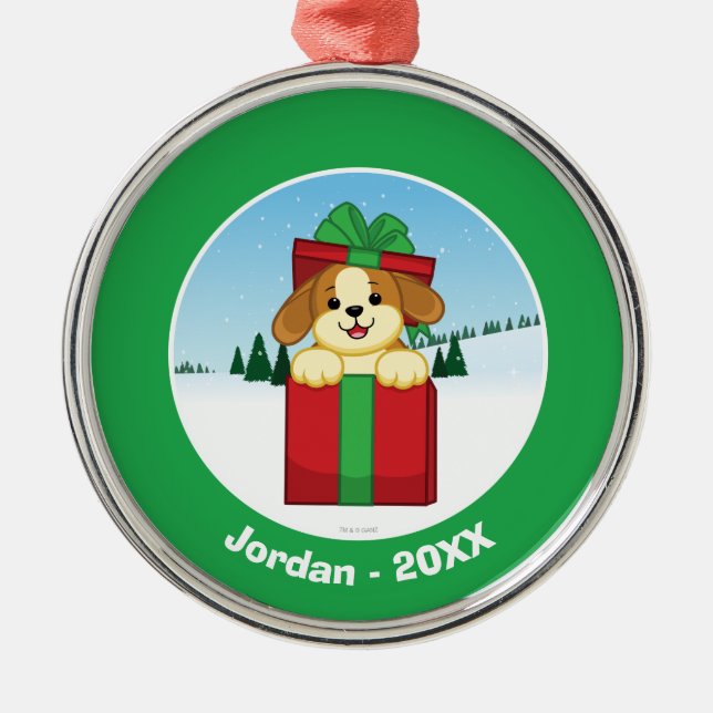 Merry Christmas! Metal Tree Decoration (Front)