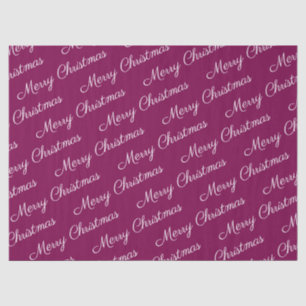 Merry Christmas Minimalist Stylish Simple Gift Tissue Paper