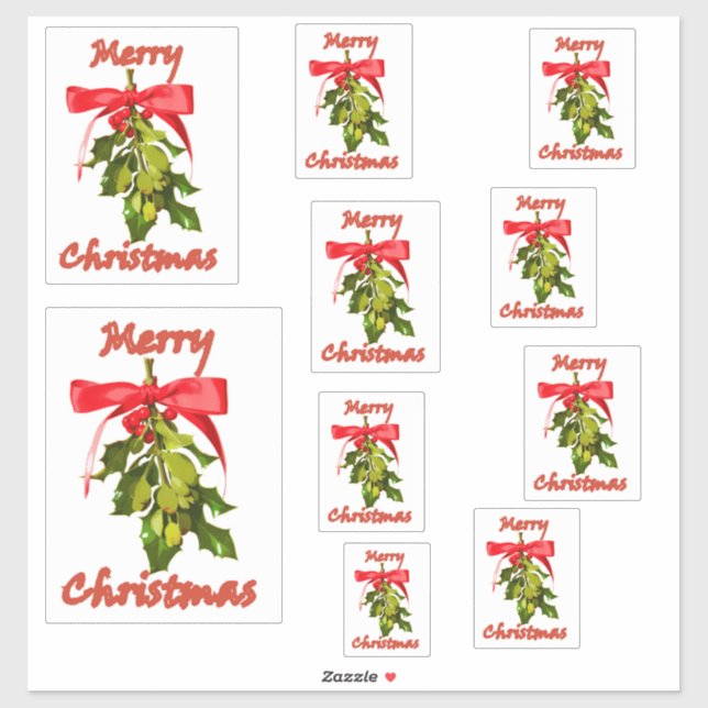 merry christmas mistletoe (Sheet)