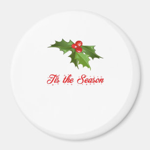 Merry Christmas Mistletoe Magnet