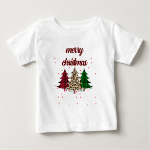 Merry Christmas Modern & Elegant  Baby T-Shirt