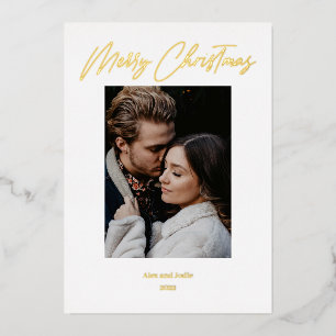 Merry Christmas Modern Scripted Design