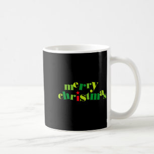 Merry Christmas Modern Tygraphy _1  Coffee Mug