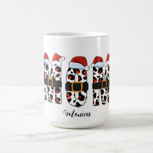 merry Christmas mom Personalized name Coffee Mug