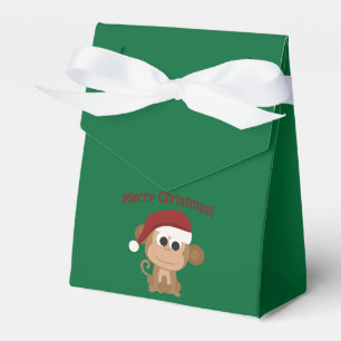 Merry Christmas! Monkey Favour Box
