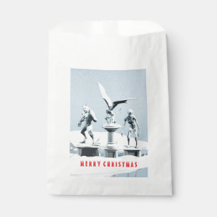Merry Christmas. Monster ice sculptures Favour Bags