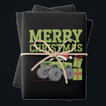 Merry Christmas Monster Truck Toddler Boys Xmas  Wrapping Paper Sheet<br><div class="desc">Merry Christmas Monster Truck Toddler Boys Xmas Kids Winter</div>