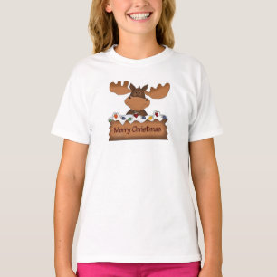 Merry Christmas Moose T-Shirt