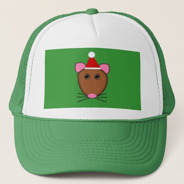 Merry Christmas Mouse Hat (Front)