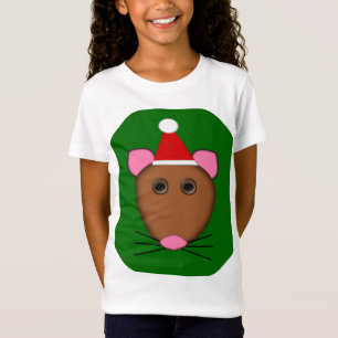 Merry Christmas Mouse Kids T Shirt