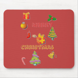 Merry Christmas Mouse Pad