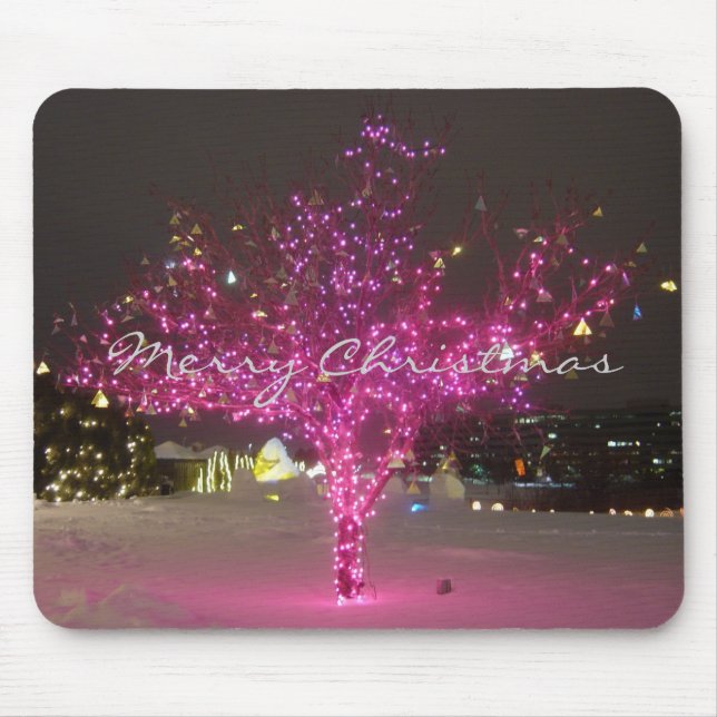 Merry Christmas Mouse Pad (Front)