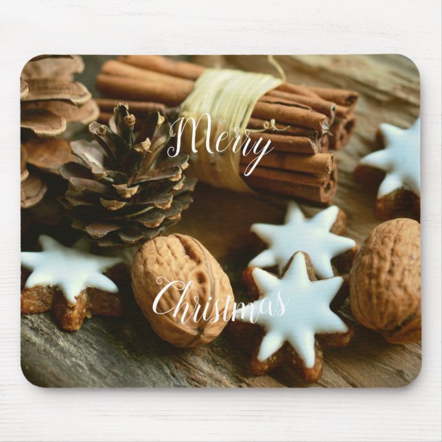 Merry Christmas Mouse Pad (Front)