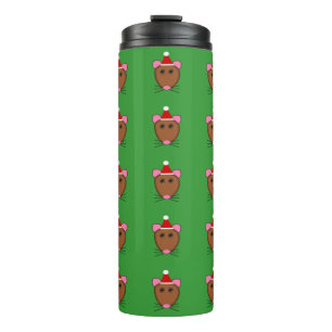 Merry Christmas Mouse Thermal Tumbler