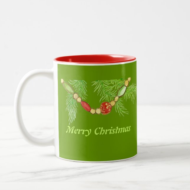 Merry Christmas Mug (Left)