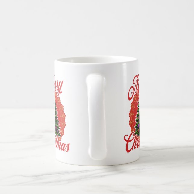 Merry Christmas Mug (Handle)
