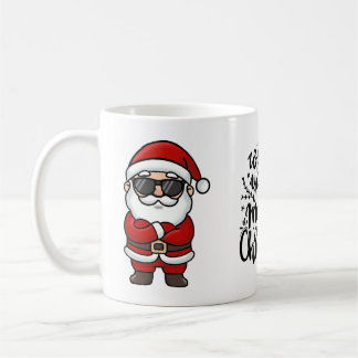 Merry Christmas Mug - Cool Santa