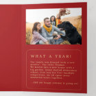 Merry Christmas multi photo family year in review