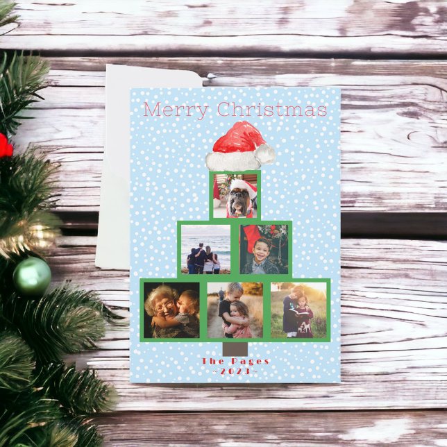 Merry Christmas Multi Photo Year in Review Holiday (Creator Uploaded)