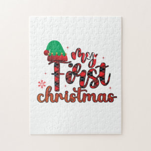 Merry Christmas My First Christmas Jigsaw Puzzle