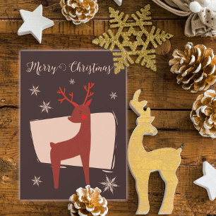 Merry Christmas my little deer  Holiday Card