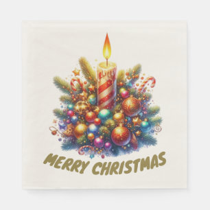 MERRY CHRISTMAS NAPKIN