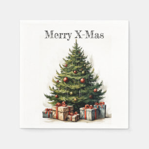 Merry Christmas Napkins