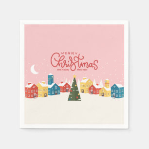 Merry Christmas Napkins   Holiday Party