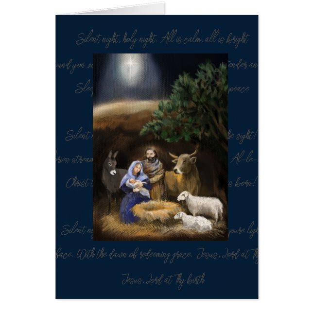 Merry Christmas nativity (Front)