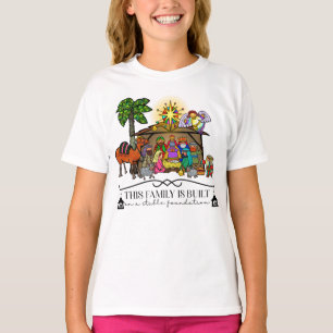 Merry Christmas Nativity Kids T-Shirt