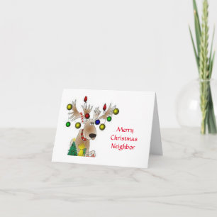 **MERRY CHRISTMAS** "NEIGHBOR" CARD