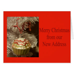Merry Christmas - New Address Christmas Card