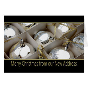 Merry Christmas - New Address Christmas Card