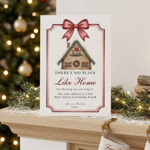 Merry Christmas New Home Christmas Home Holiday Card