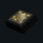 Merry Christmas & New Year! 20XX Gold Snow Luxury Gift Box<br><div class="desc">Merry Christmas & Happy New Year! 2024 "Winter Holiday" Gold Decoration. Luxury Design decorated with Christmas magic symbols, White and Gold Foil paper simulated of the 3D texture (craft, paper cutting). Winter Holiday gifts elements pattern, silver and gold foil confetti, sparkles, snowflakes, Christmas stars and more festive Handmade elements. Original...</div>