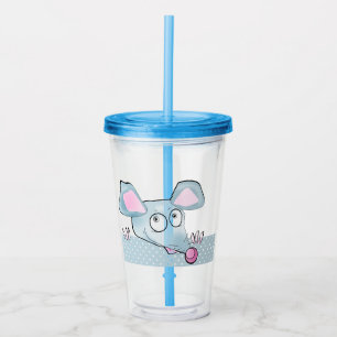 Merry Christmas, new year, Christmas, merry, rat Acrylic Tumbler