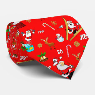 Merry Christmas Nice Naughty 25 December Christmas Tie