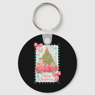 Merry Christmas Nk Truck Family Matching Pajamas G Key Ring