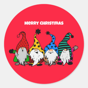 Merry Christmas Nomes sticker