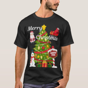 Merry Christmas North Pole Fun T-Shirt